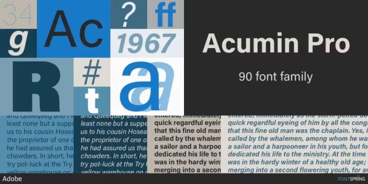Acumin Pro Font 2