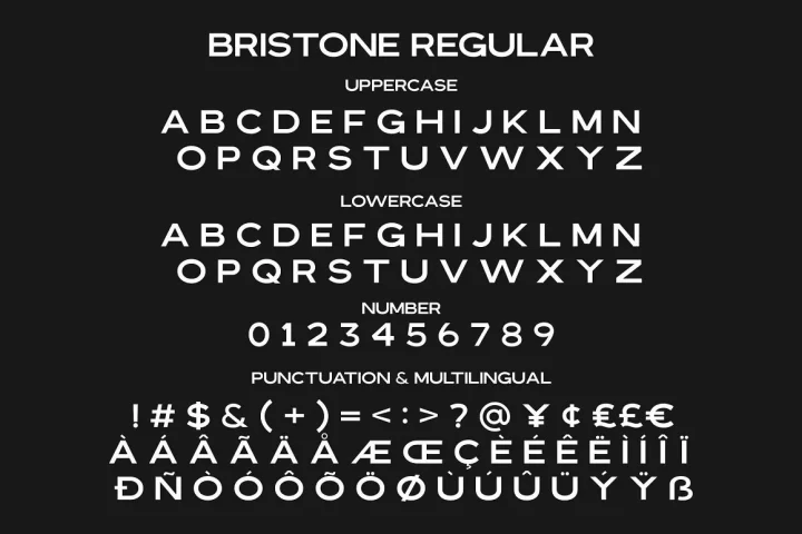 Bristone Font 1