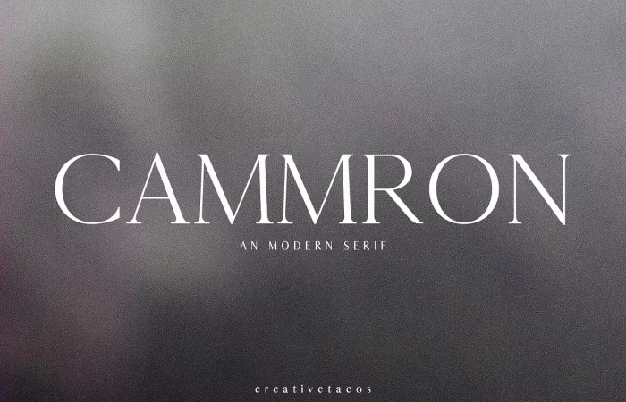 Cammron Font