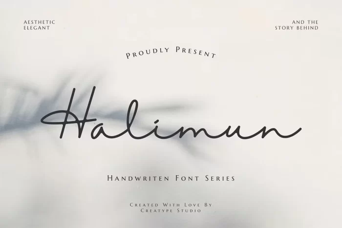 Halimun Font