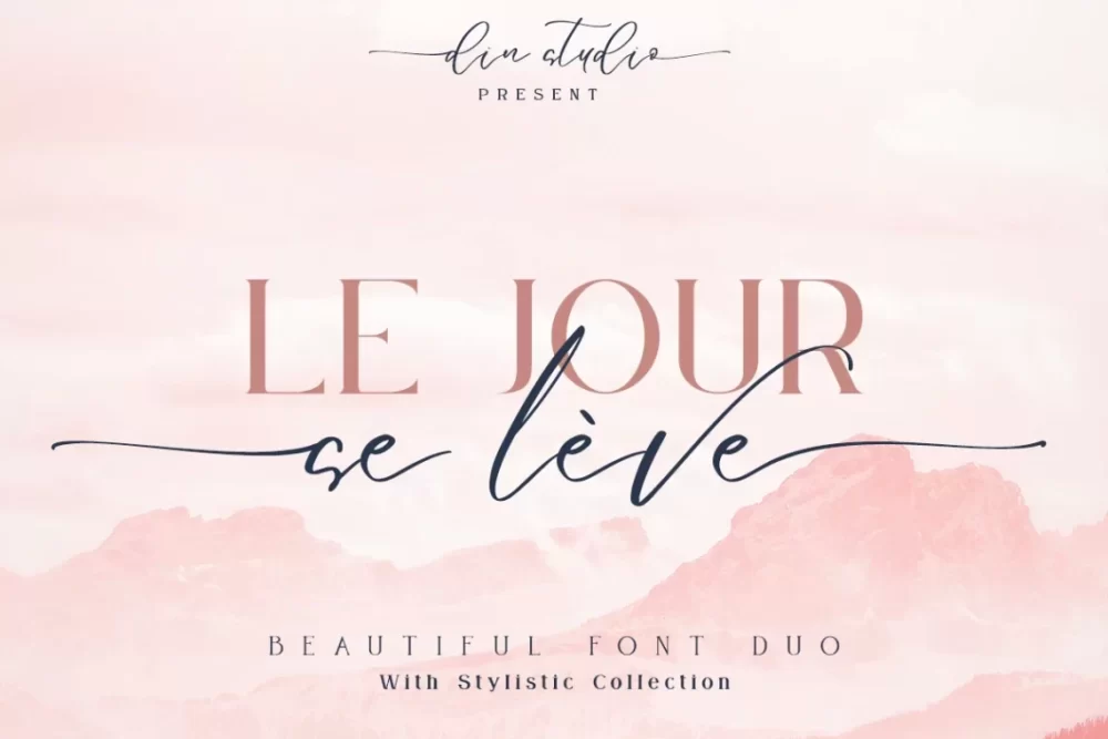 Le Jour Font Duo