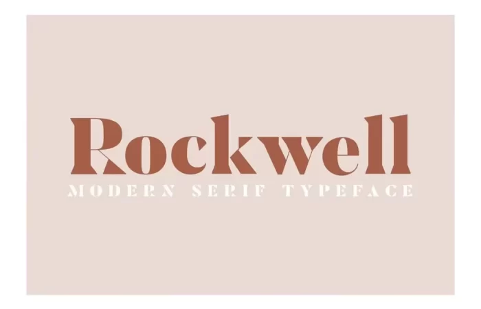 Rockwell Font