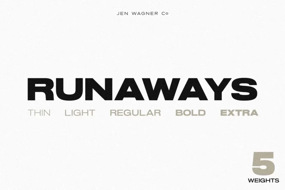 Runaways Font