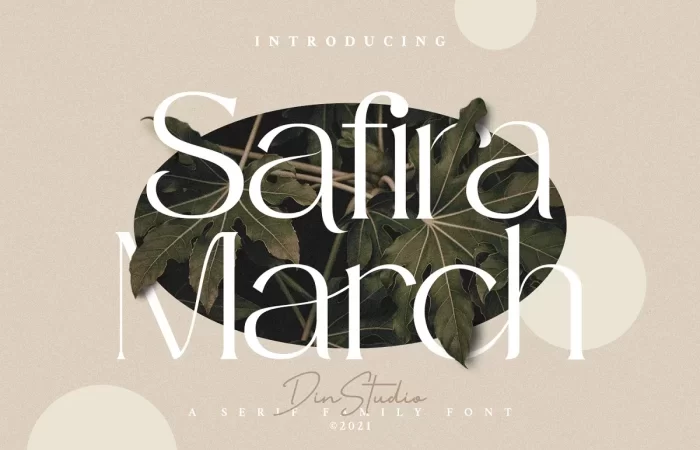 Safira March Font