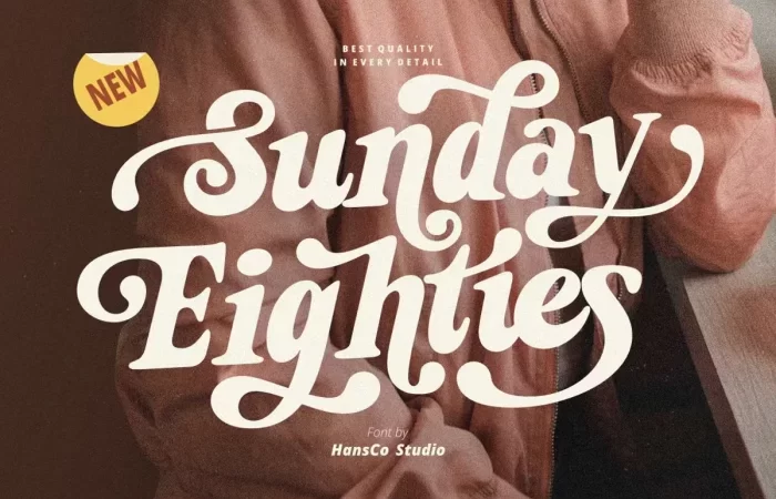 Sunday Eighties Font