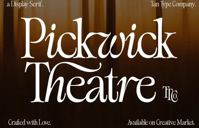 TAN PICKWICK Font