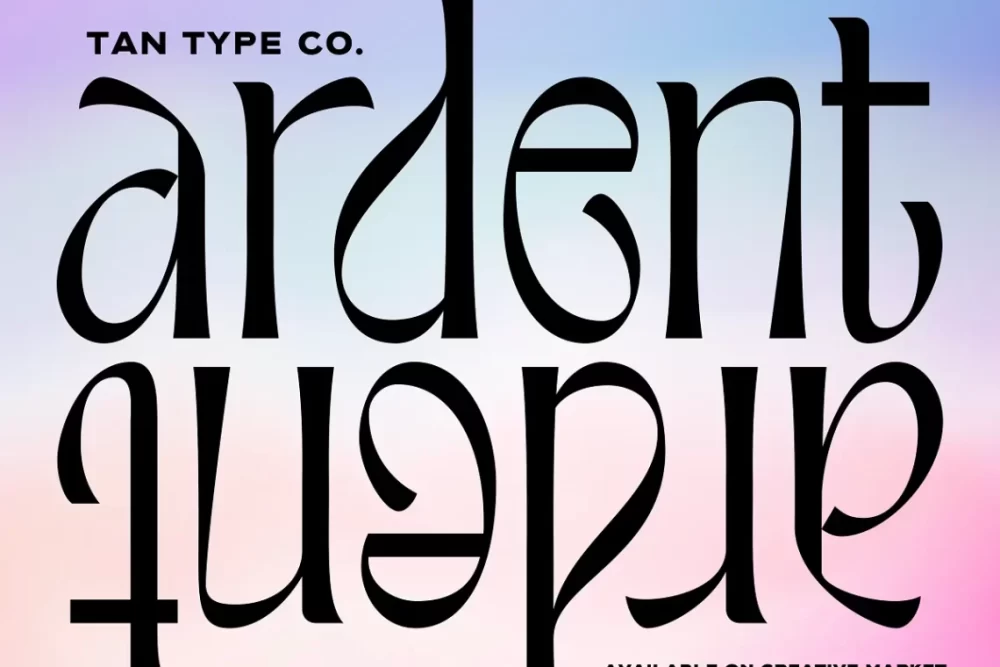 Tan - Ardent Font