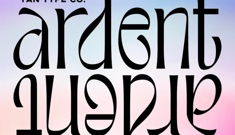 Tan - Ardent Font