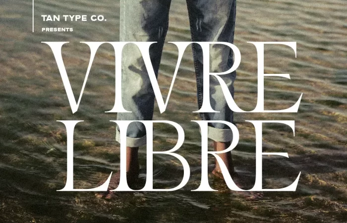 Tan Vivre Libre Font