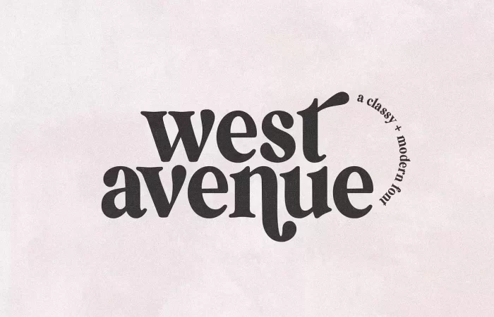 West Avenue Font