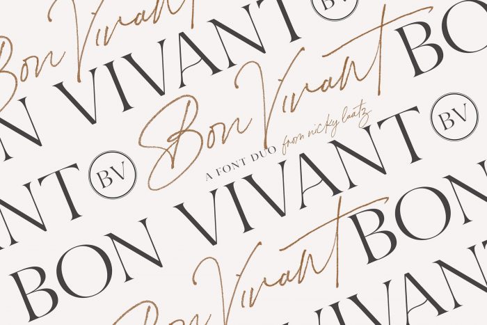Bon Vivant Font