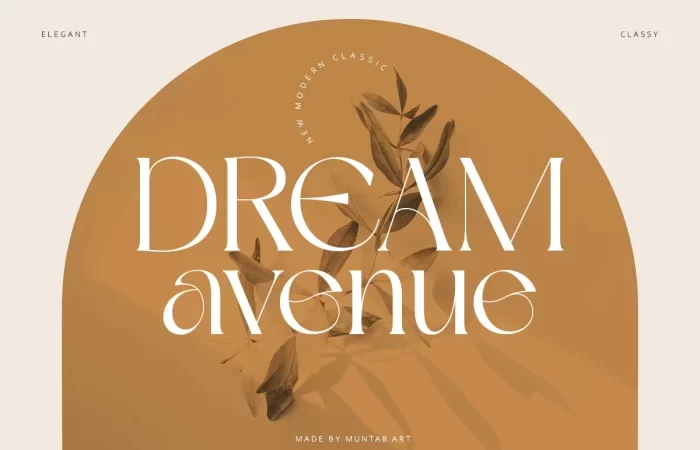 Dream Avenue Font