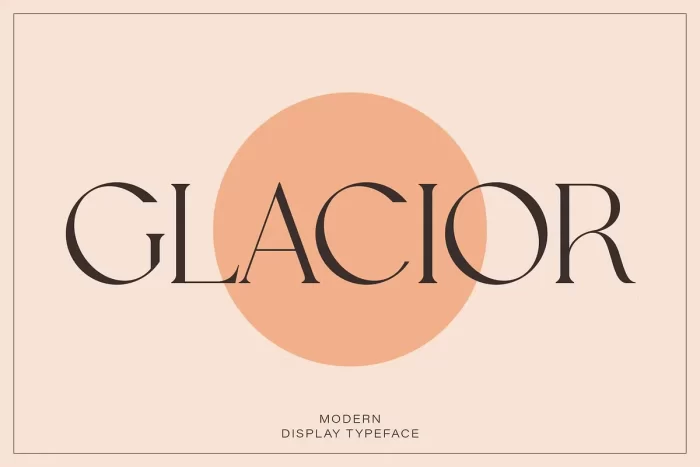 Glacier Font