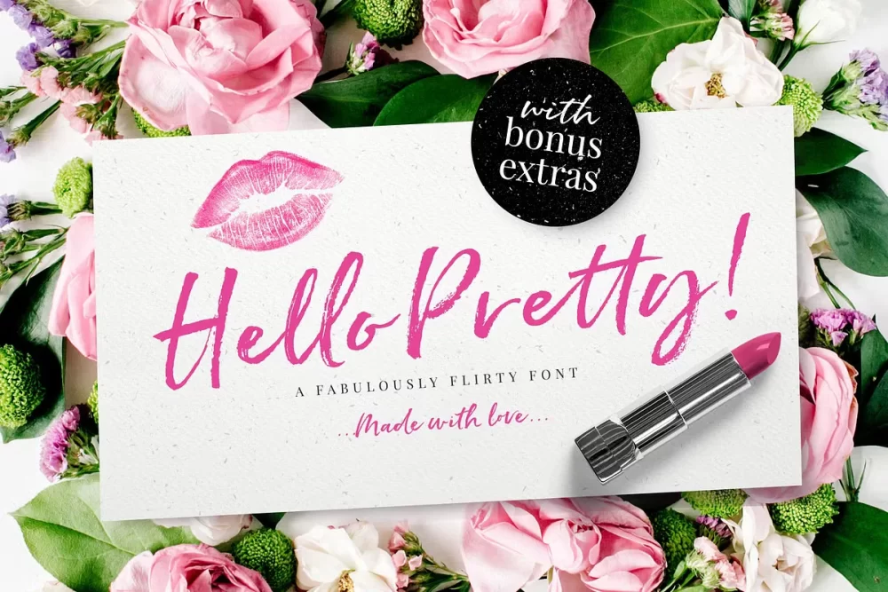 Hello Pretty Font