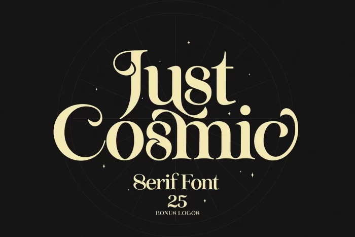 Just Cosmic Font