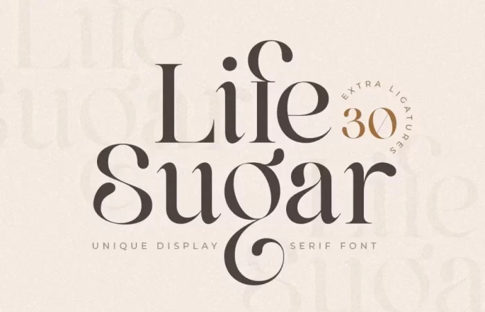 Life Sugar Font