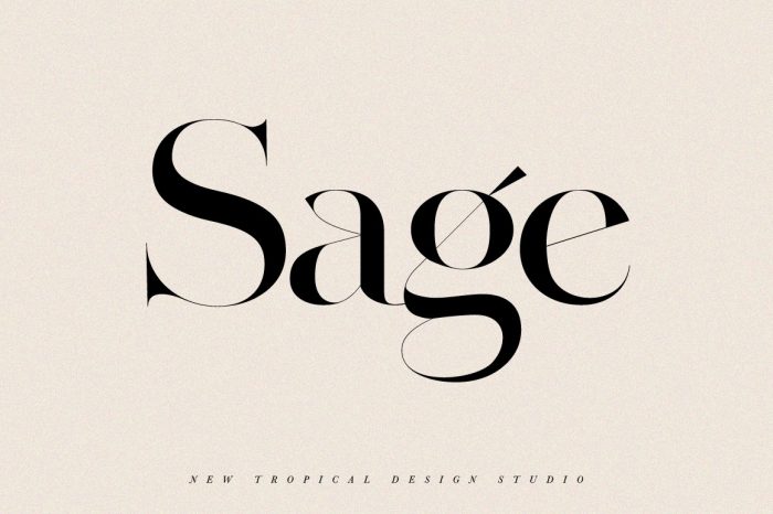 Sage Font