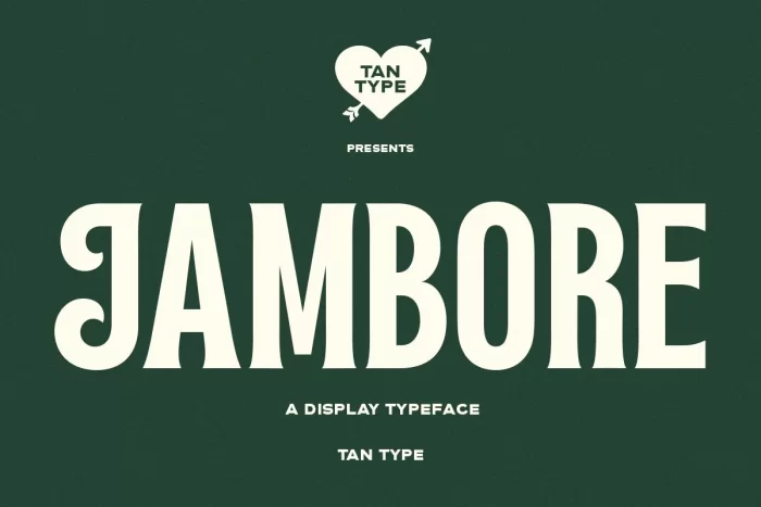 Tan Jambore Font