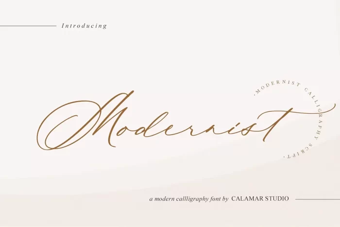 Modernist Font