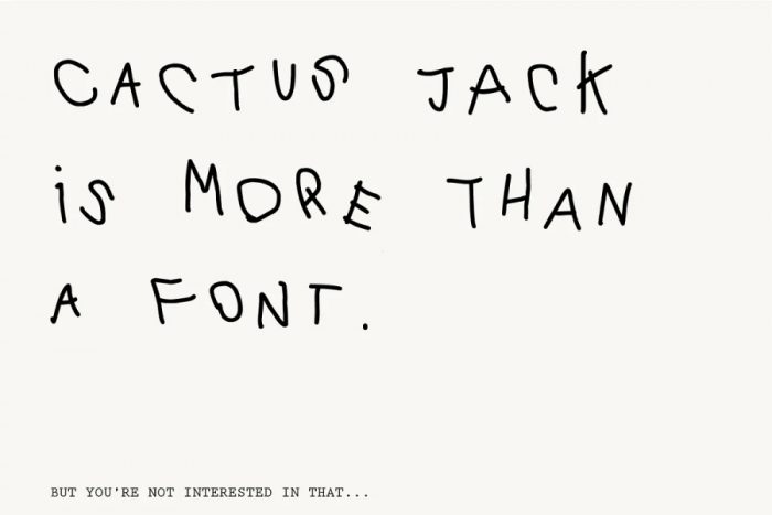 Cactus Jack Font