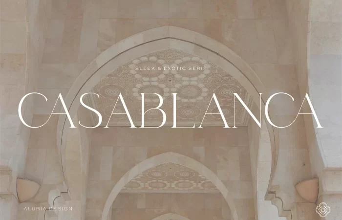 Casablanca Font