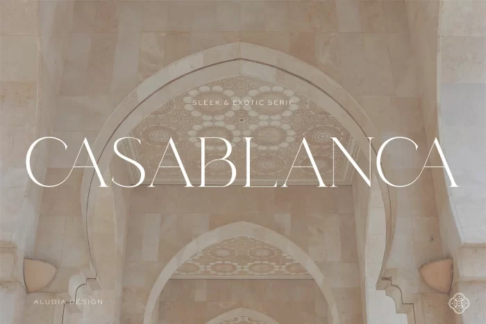 Casablanca Font