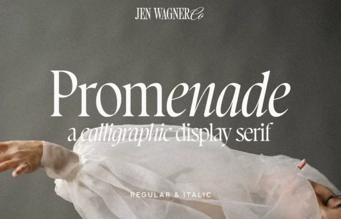 Promenade Font 8 - Fontfreebie Promenade Font