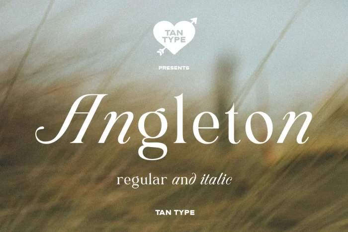 Tan Angleton Font