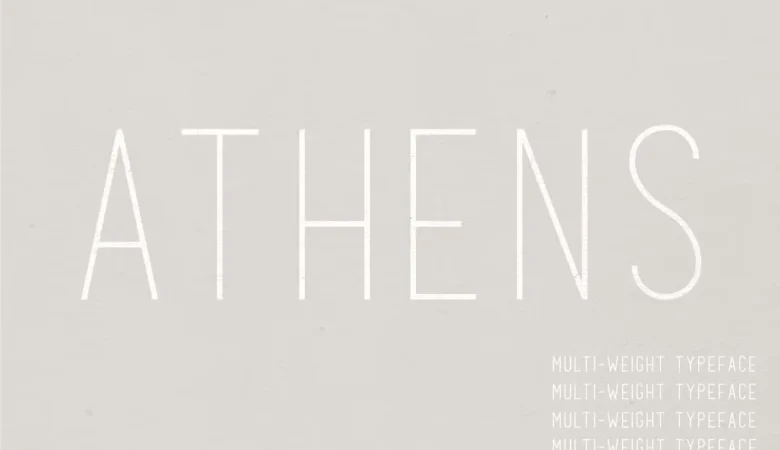 Athens Font 8 - Fontfreebie Athens Font