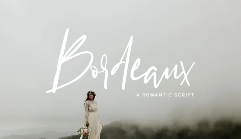 Bordeaux Font 6 - Fontfreebie Bordeaux Font
