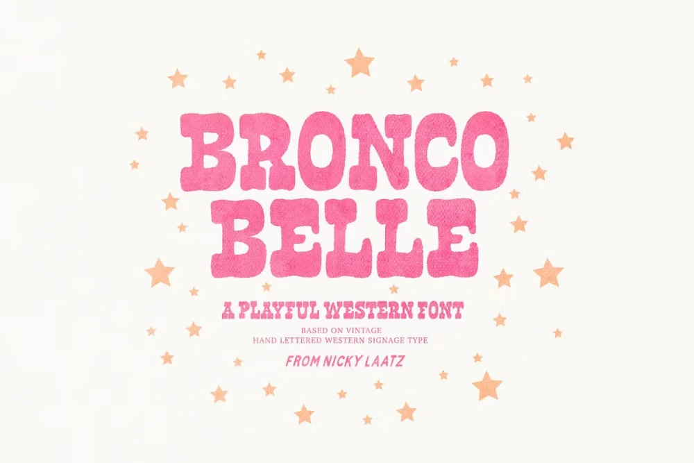 Bronco Belle Font