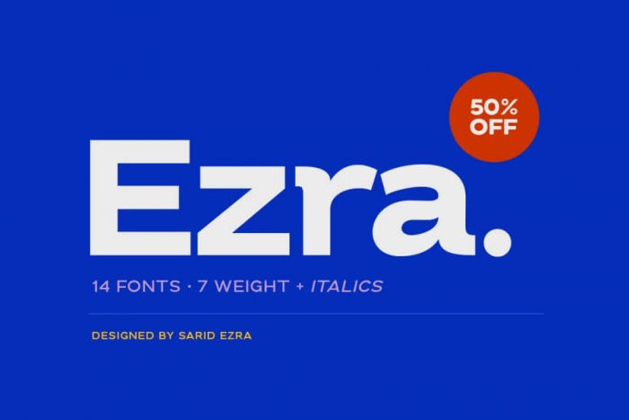 Ezra Sans Font