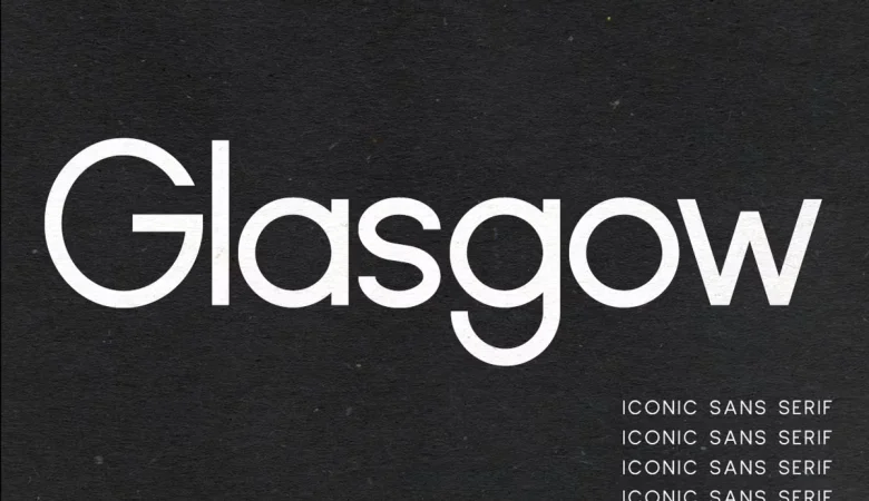 Glasgow Font 7 - Fontfreebie Glasgow Font