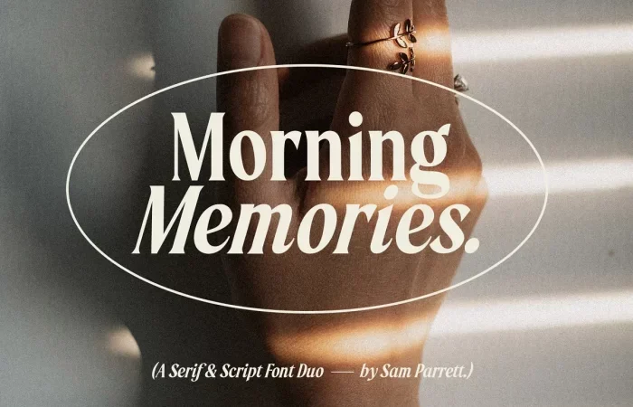 Morning Memories Font