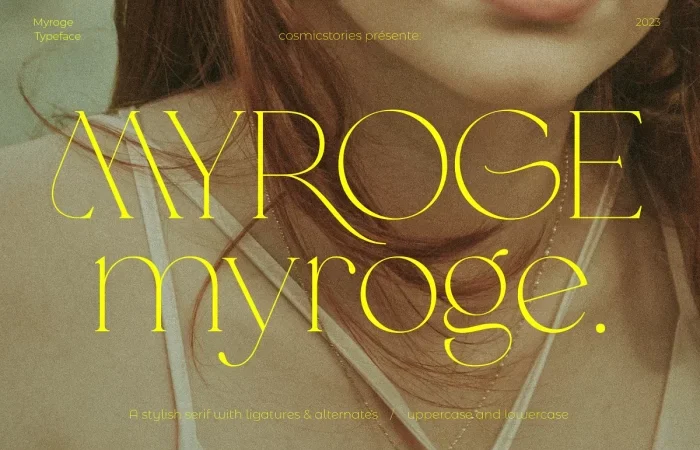 Myroge Font