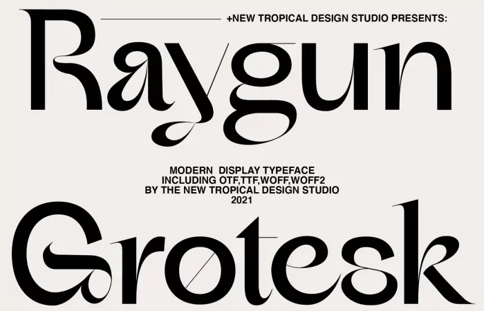 Raygun Font 10 - Fontfreebie Raygun Font