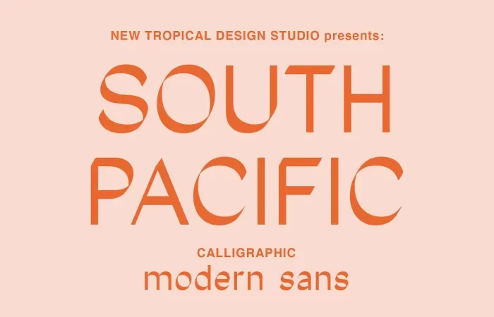 South Pacific Font