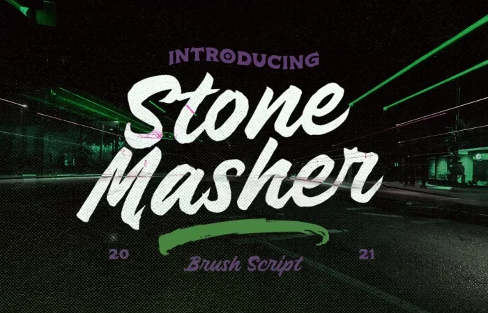 Stone Masher Font