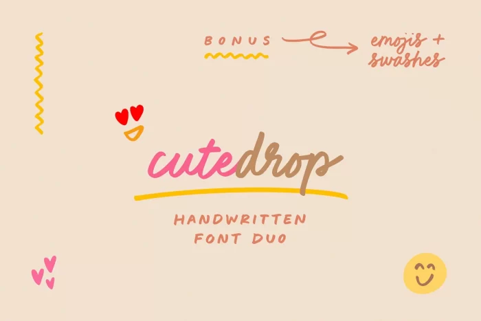 CuteDrop Font
