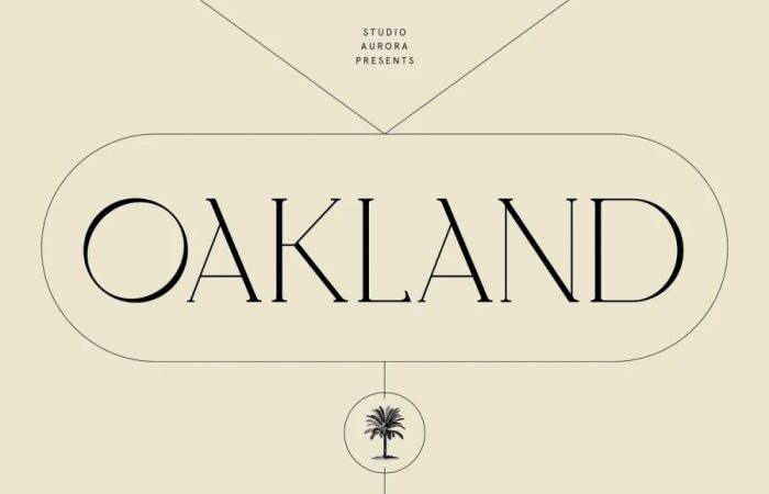 Oakland Font
