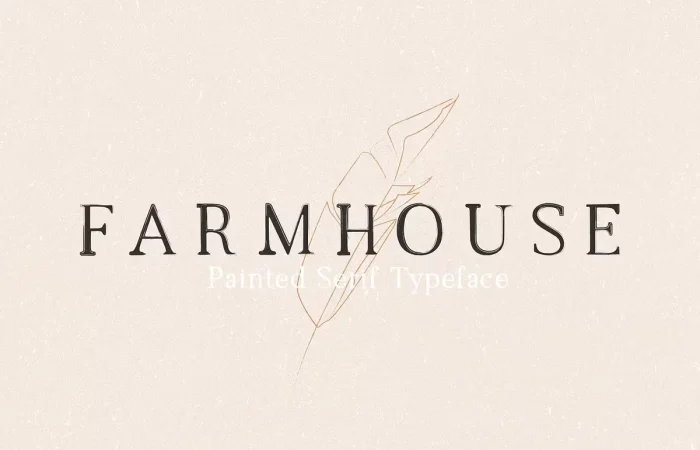 Farmhouse Font