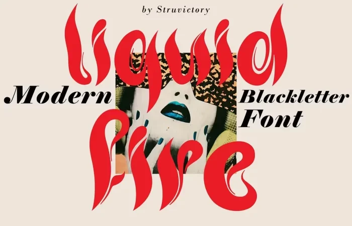 Liquid Fire Font