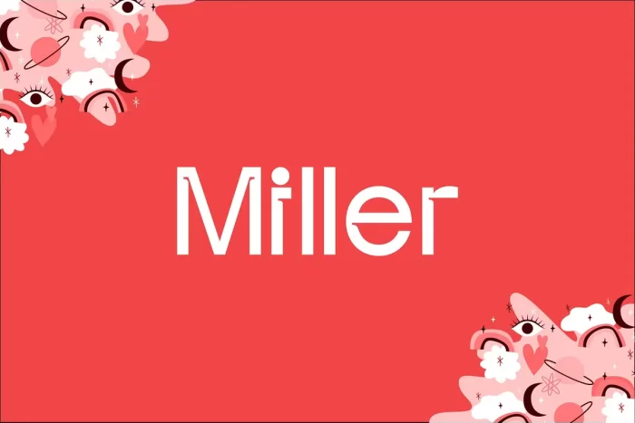 Miller Font