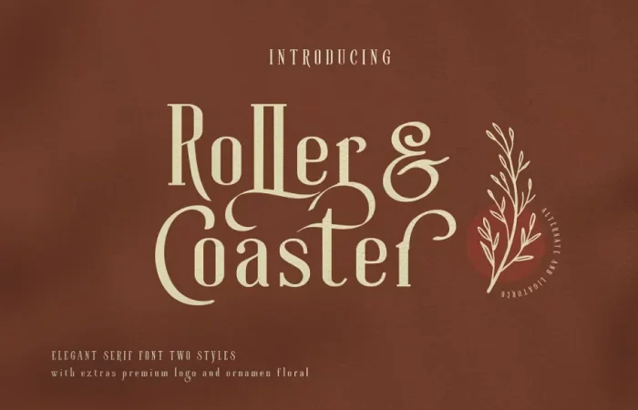 Roller Coaster Font