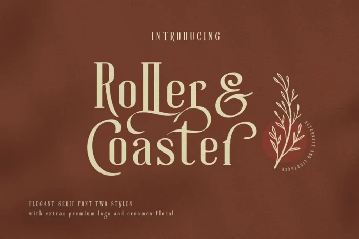 Roller Coaster Font