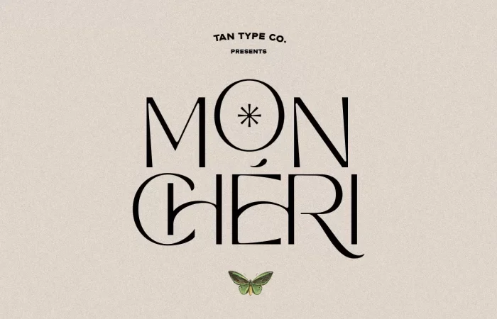 Tan Mon Cheri Font