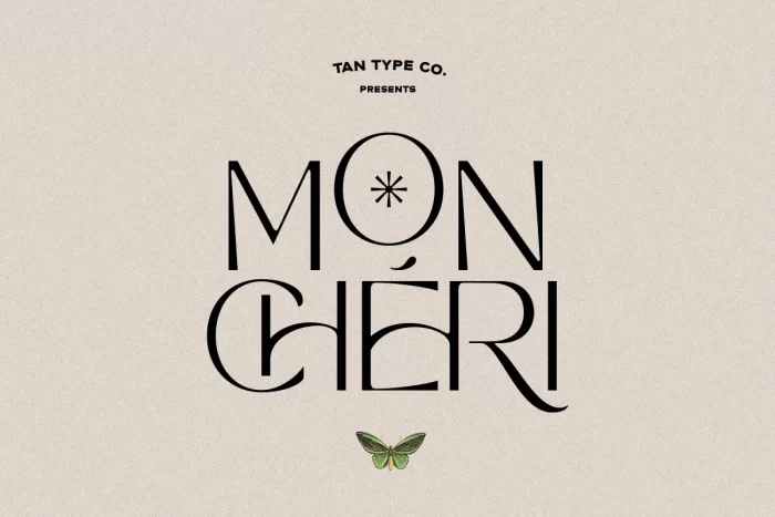 Tan Mon Cheri Font