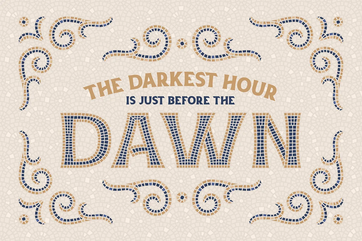 Antic Mosaic Font Free Download - Fontfreebie antic mosaic font preview 3 Free Download - Fontfreebie