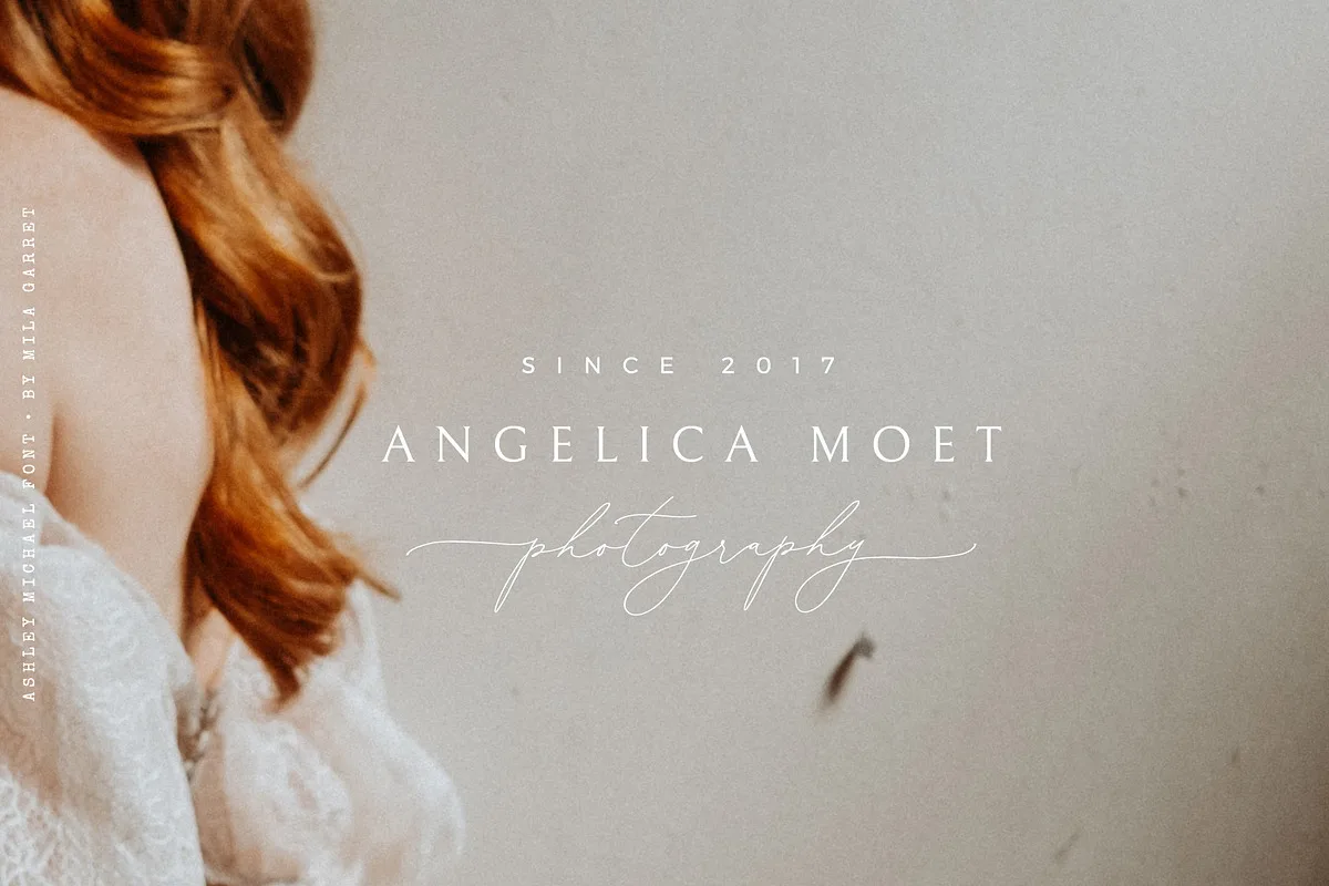 ashley michael font preview 1 Free Download - Fontfreebie