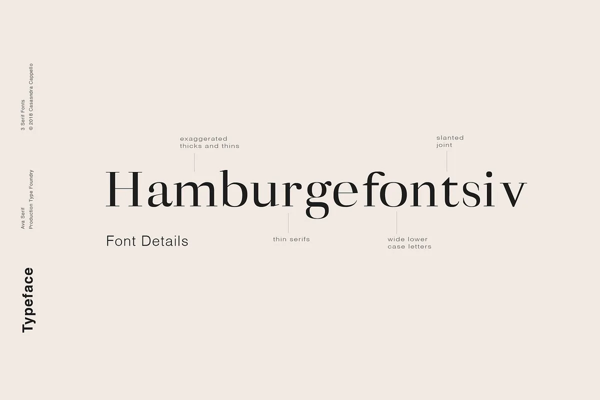 ava font preview 2 Free Download - Fontfreebie